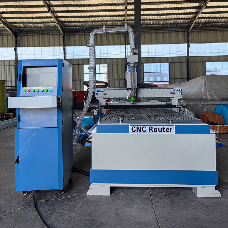 4 Axis MDF Wood Cutting CNC Router 1325 with 2500mm Travel Y Axis and CNC Control