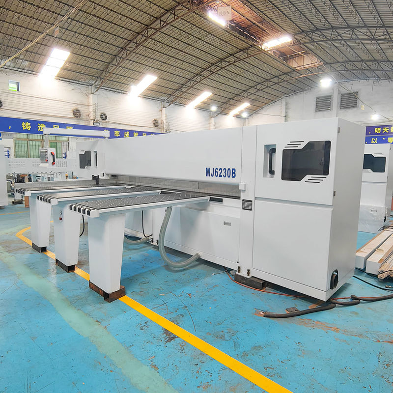 3800 KG MJ6230B CNC Horizontal Automatic Woodworking Beam Saw for Wood Board Cutting