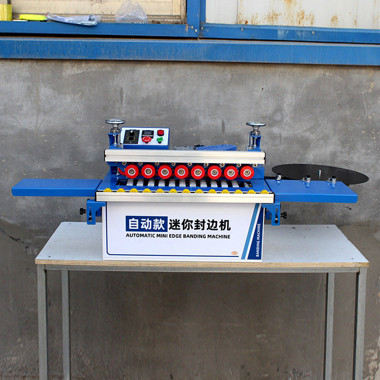 Portable PVC Melamine Micro Woodworking Automatic Edge Bander for Hotels Power 1.2kW