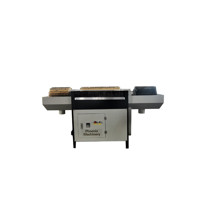 1.5kW Power Drum Brush Sander for Melamine Board Sanding in Furniture Production