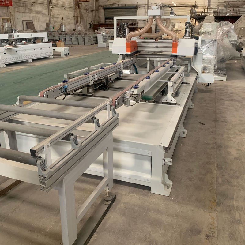 Four Side Edge Cutting Saw CNC Automatic Woodworking Machine for Wooden Panel Cutting