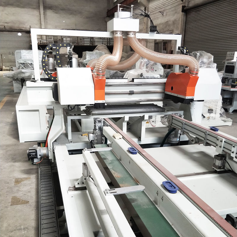 Square Sizing Cutting Wooden Door Four Side Edge Saw Machine for Furniture Factories