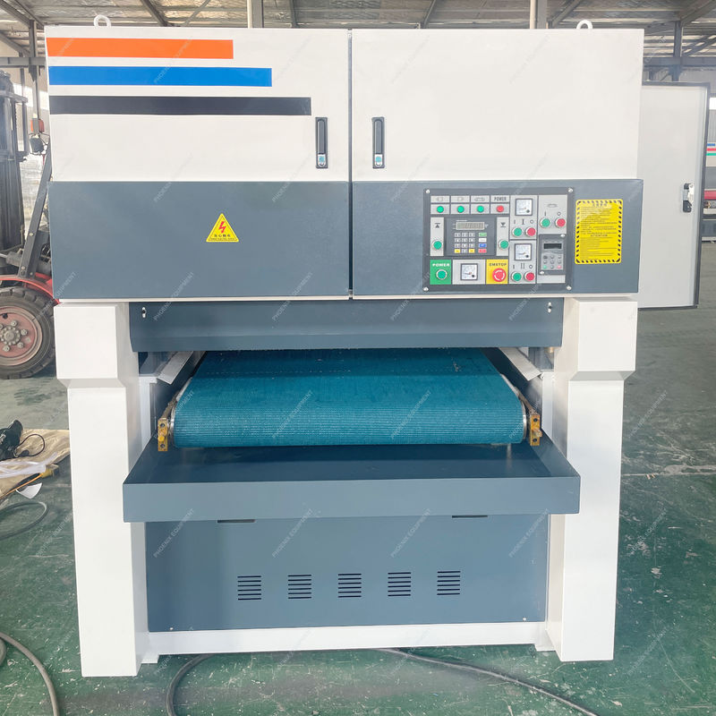 28.97kW Metal Sanding Machine R-R 1000 Flat Polishing Machine with Automatic Function
