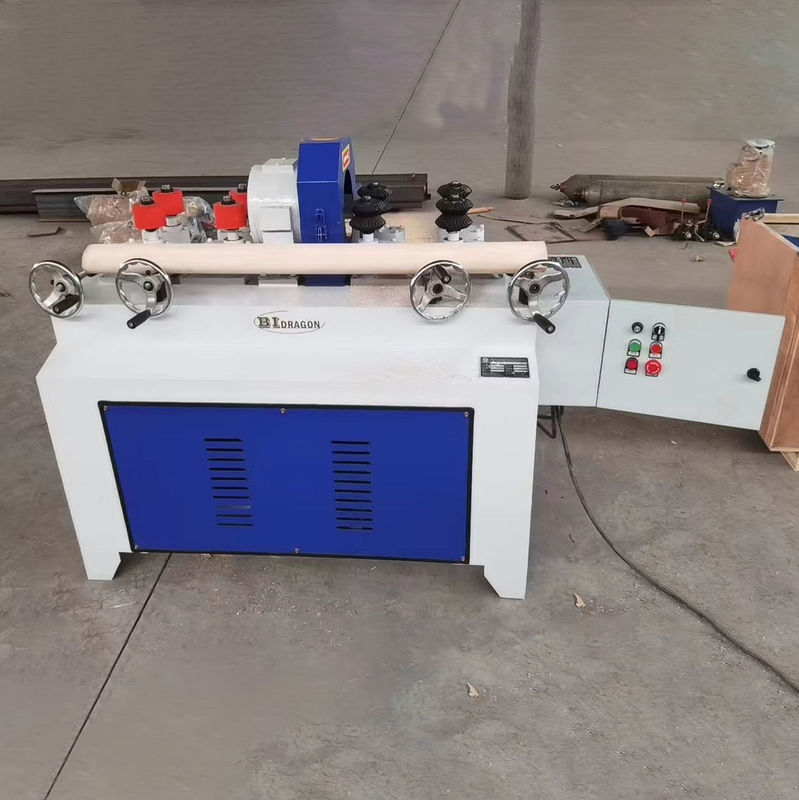 1.1KW Feeding Motor Frequency Control Round Rod Processing Machine for Wood Mop Bar