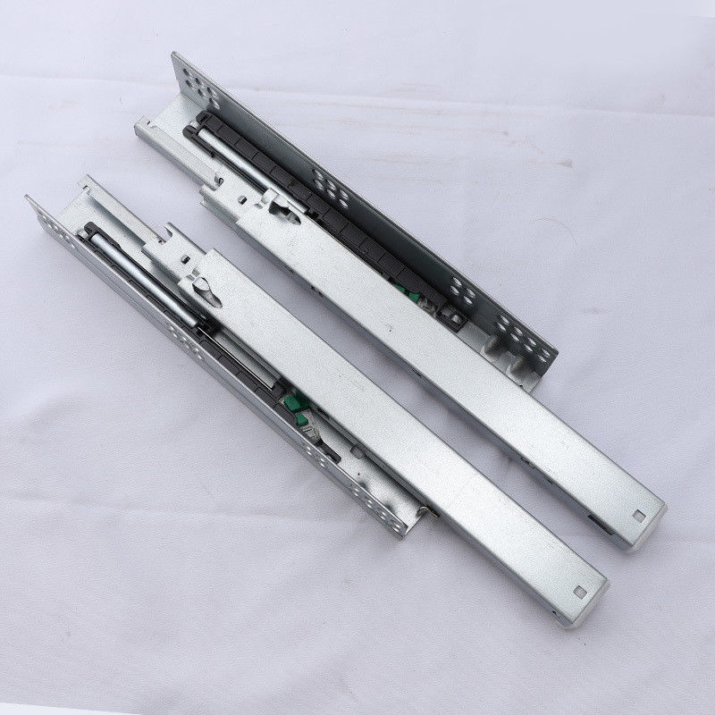 Packing set /ctn 10 3-fold concealed damping Thickened handle free rebound drawer slide