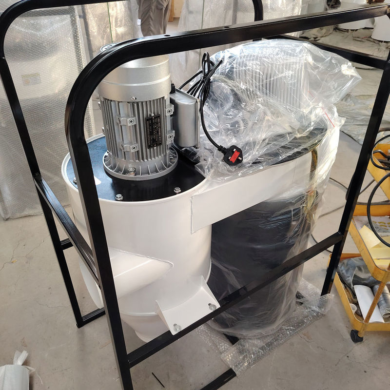 Small Cyclone Dust Collector for Woodworking Industrial Overall Size 900*550*2000mm