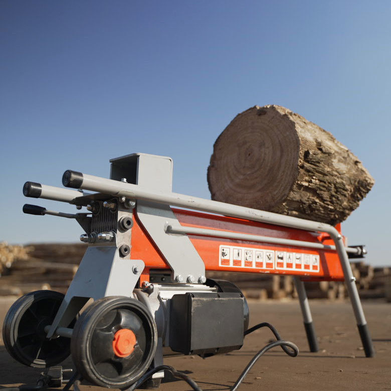 8 Ton Portable Electric Hydraulic Wood Splitter Splitting Diameter 50-400mm WP-8