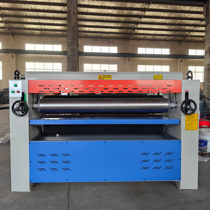 2.2kW Power Double Glue Spreader Roller for 1300mm Plywood Glue Spreading Machine