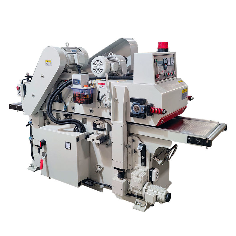 Double Sided Planer for Heavy Duty Solid Wood Processing at 7-16m/min Feeding Speed