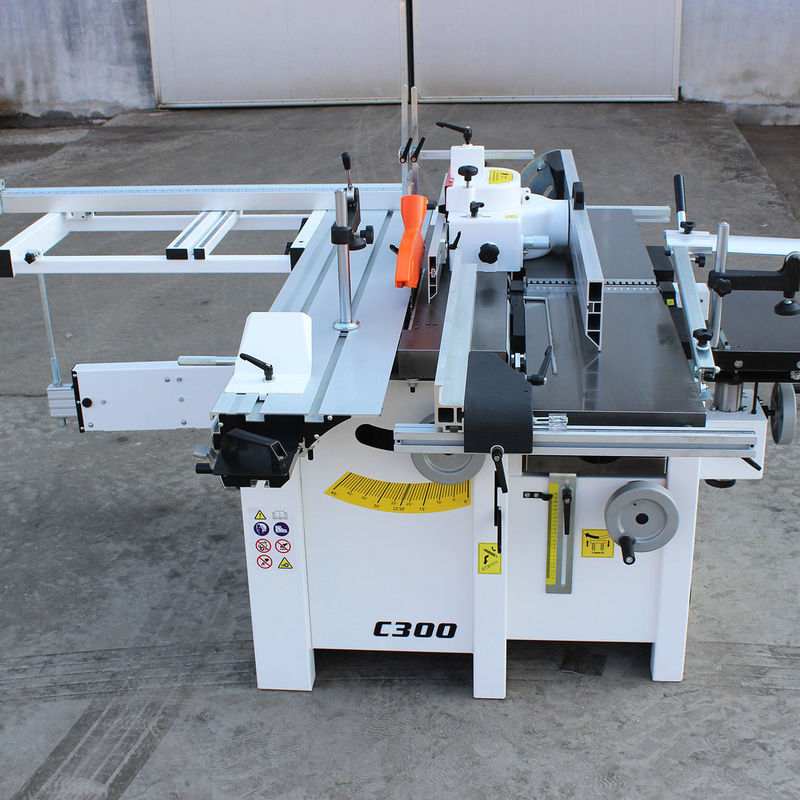 560 KG Weight Woodworking 5 in 1 Combination Machine with Thicknesser and Mortising