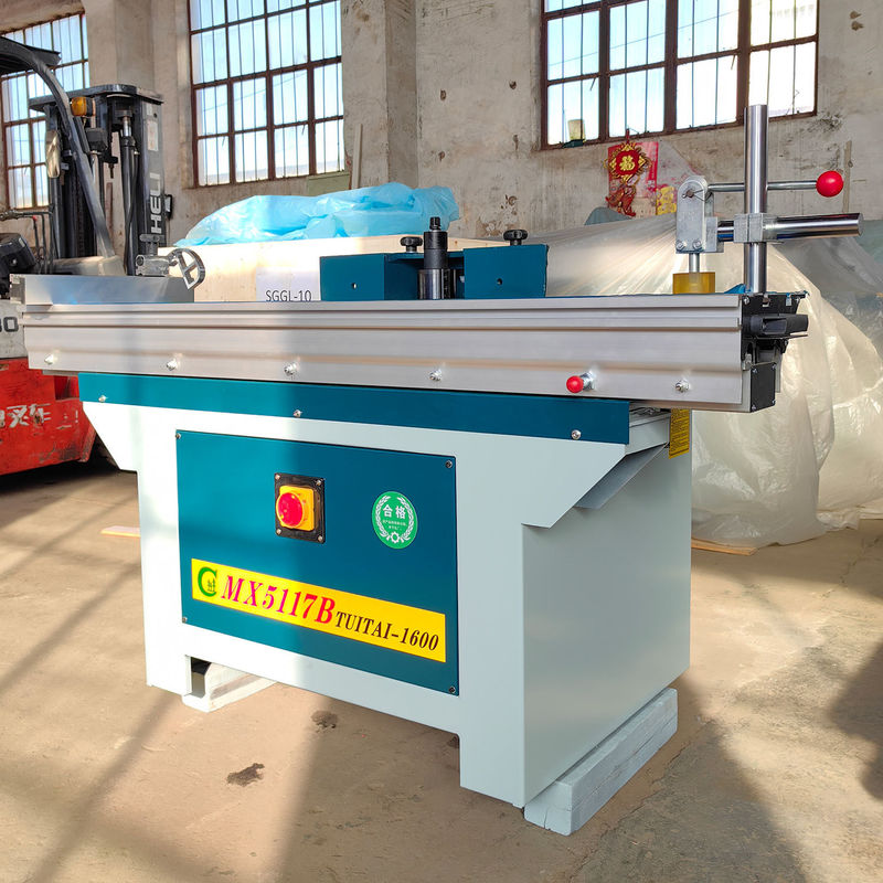 Woodworking Spindle Moulder with Sliding Table and 1600*780mm Platform 370KG Weight