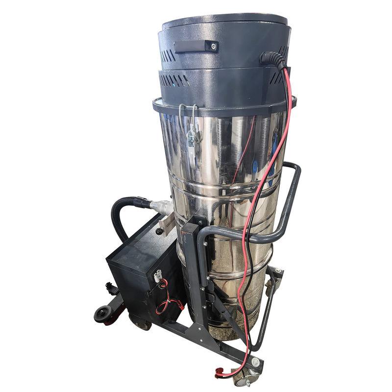 Powerful Hand Pushed Industrial Vacuum Cleaner for Workshops High Power and Dust Removal