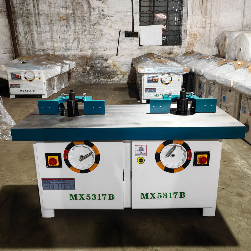 Max.Working Thickness mm 120 mm MX5317 Vertical Dual Axis Woodworking Milling Machine