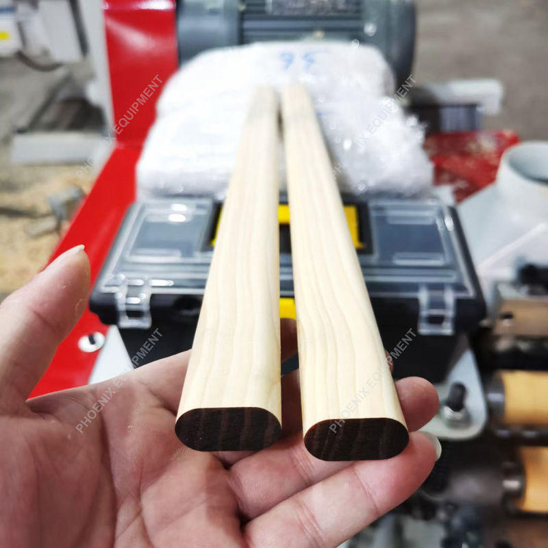 Wood Round Bar Processing Broom Stick Making Machine with Working Bar Diameter R6-R30mm