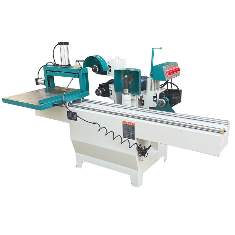 Double Track Five Saw Blade Tenon Machine for Woodworking Worktable Size 700*550mm
