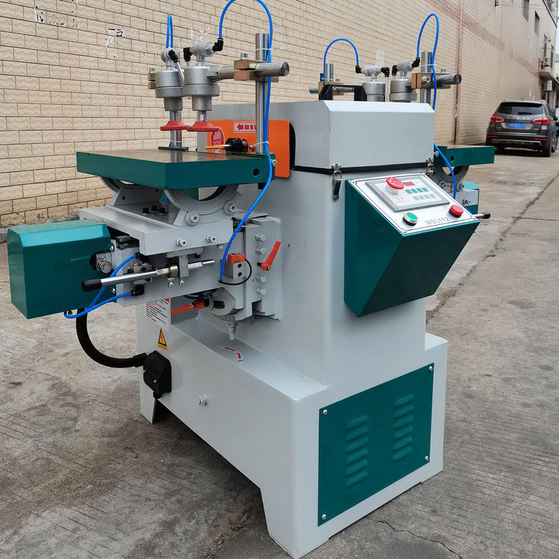 Adjustable Swing Speed Woodworking Machine for Horizontal Double End Tenon and Groove